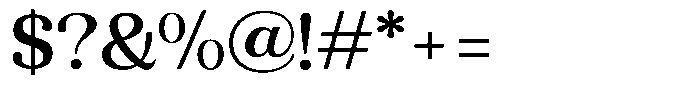 Refagio Medium Font OTHER CHARS