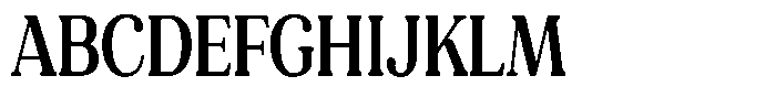 Refagio Semi Bold Condensed Font UPPERCASE
