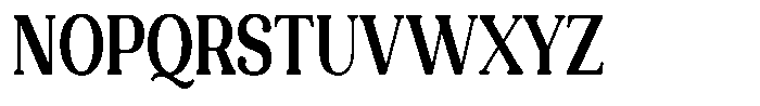 Refagio Semi Bold Condensed Font UPPERCASE