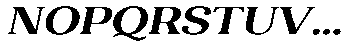 Refagio Semi Bold Expanded Italic Font UPPERCASE