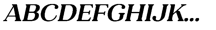 Refagio Semi Bold Italic Font UPPERCASE