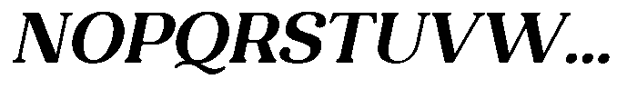 Refagio Semi Bold Italic Font UPPERCASE