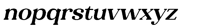 Refagio Semi Bold Italic Font LOWERCASE