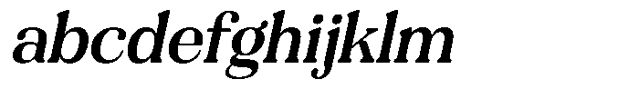 Refagio Semi Bold Semi Condensed Italic FONT