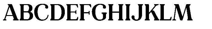 Refagio Semi Bold Semi Condensed Font UPPERCASE