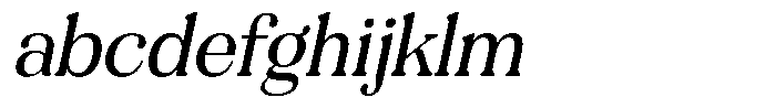 Refagio Semi Condensed Italic FONT