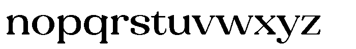 Refagio Semi Expanded Font LOWERCASE