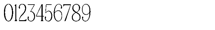 Refagio Thin Condensed Font OTHER CHARS