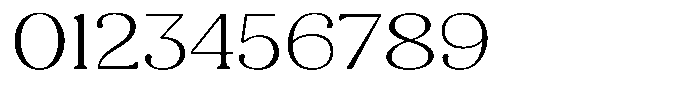 Refagio Thin Expanded Font OTHER CHARS