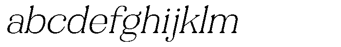 Refagio Thin Italic FONT
