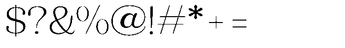 Refagio Thin Semi Expanded Font OTHER CHARS