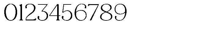 Refagio Thin Font OTHER CHARS