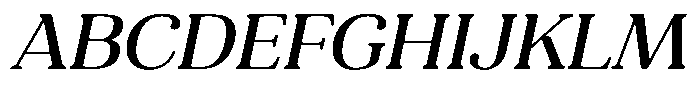 Refagio Variable Black Semi Condensed Italic Font UPPERCASE