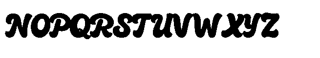 Refind Script Font UPPERCASE