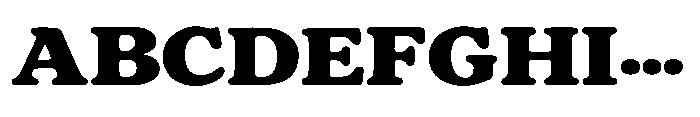 Refined Sugarish Font UPPERCASE