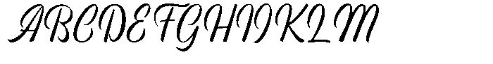 Refinsted Font UPPERCASE