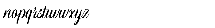 Refinsted Font LOWERCASE