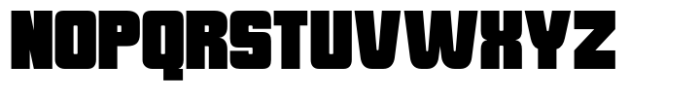 Reflect of Strictly Black Condensed Font UPPERCASE