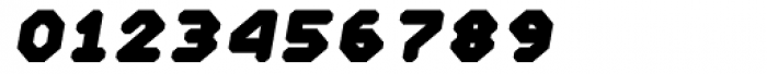 Reflector Black Oblique Font OTHER CHARS