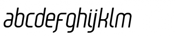 Reflex Regular Italic Cd Font LOWERCASE