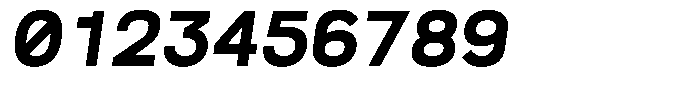 Reflow Mono Bold Italic Font OTHER CHARS