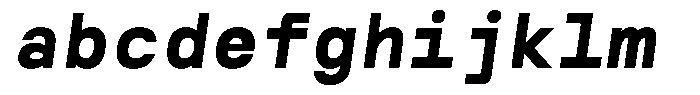 Reflow Mono Bold Italic FONT