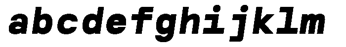 Reflow Mono Extra Bold Italic FONT