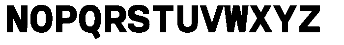 Reflow Mono Extra Bold Font UPPERCASE