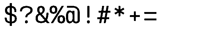 Reflow Mono Regular Font OTHER CHARS