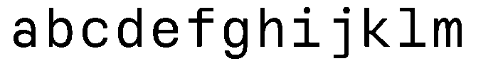 Reflow Mono Regular FONT