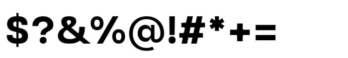Reflow Sans Extra Bold Font OTHER CHARS