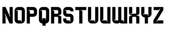Refolter Regular Font UPPERCASE