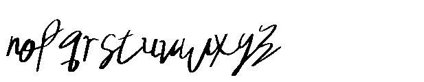 Reforia Signature Font LOWERCASE
