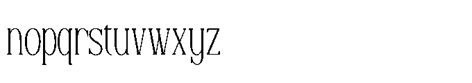 Reftoliya Regular Font LOWERCASE