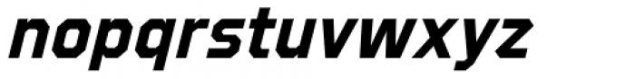 Refuel Bold Italic Font LOWERCASE