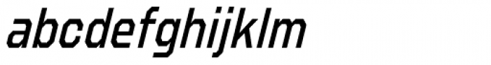 Refuel Condensed Italic Font LOWERCASE