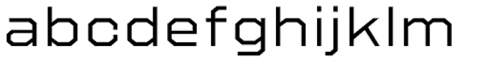 Refuel Expanded Light Font LOWERCASE