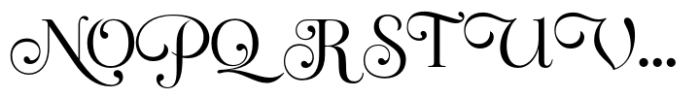 Regal Legacy Light Font UPPERCASE