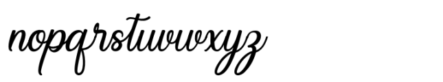 Regalhisa Font LOWERCASE