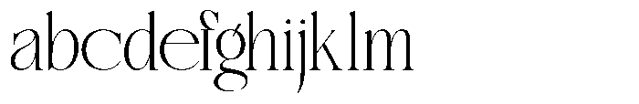 Regalia Prestige Regular FONT