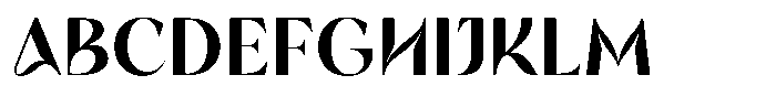 Regalic Bold Font UPPERCASE