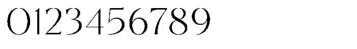 Regalic Light Font OTHER CHARS