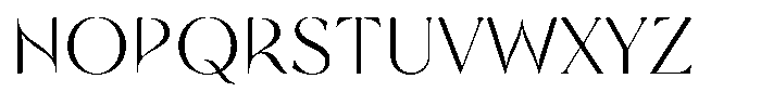 Regalic Light Font UPPERCASE