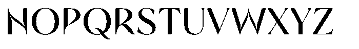 Regalic Medium Font UPPERCASE