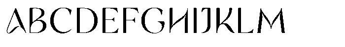 Regalic Regular Font UPPERCASE