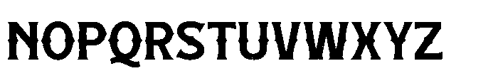 Regalion Rustic Regular Font UPPERCASE