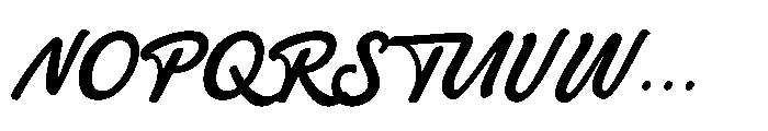 Regaltion Highter Font UPPERCASE