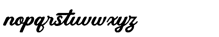 Regaltion Highter Font LOWERCASE