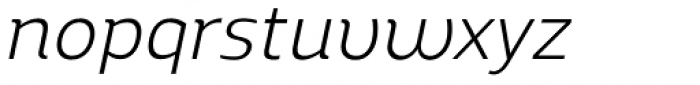 Regan Alt Italic Font LOWERCASE