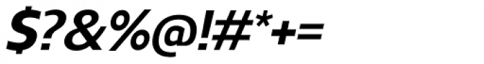 Regan ExtraBold Italic Font OTHER CHARS